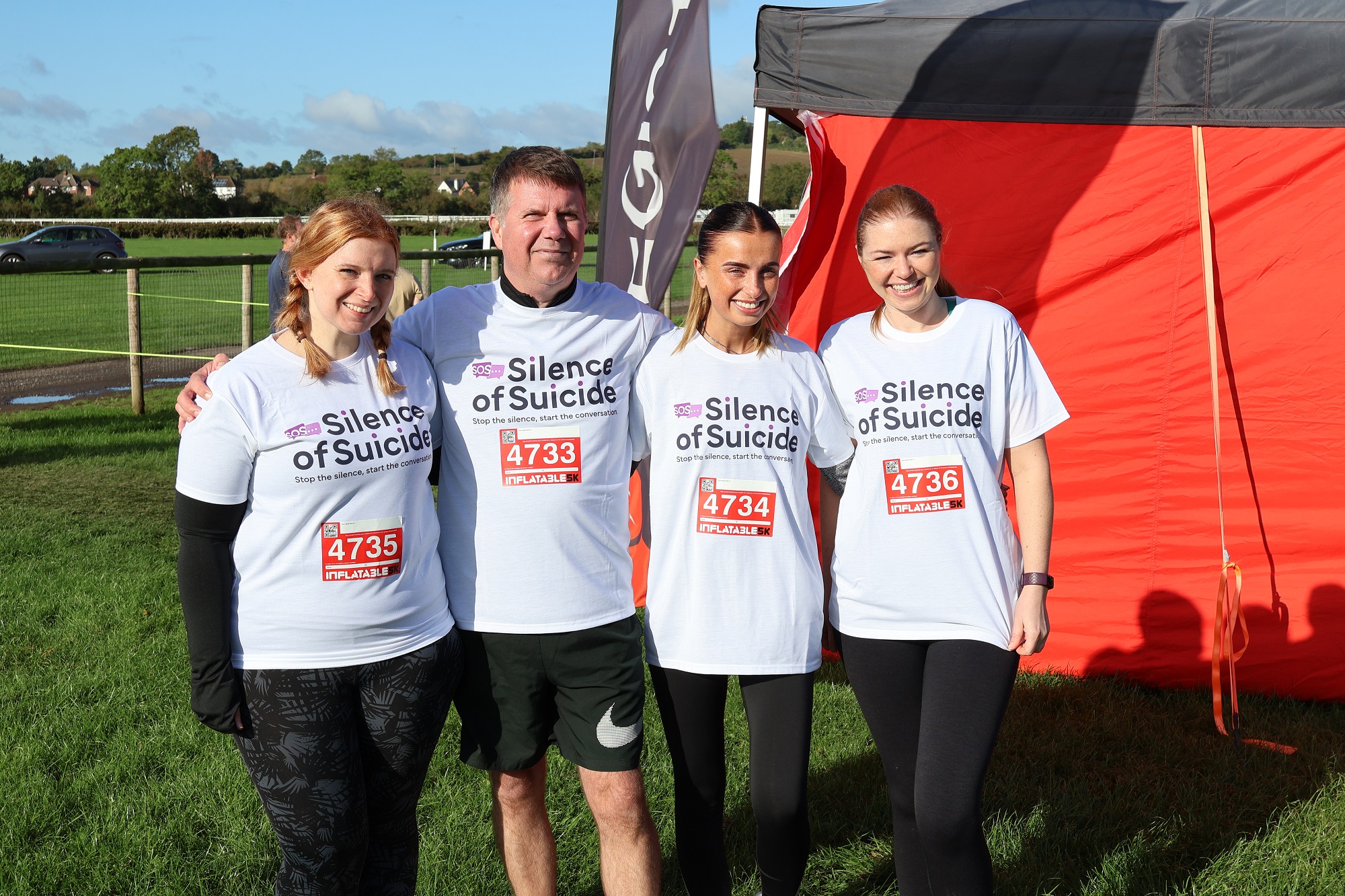 Mander Hadley Solicitor Staff Go the Extra Mile, Raising £1000 in Inflatable 5K Race for a Charitable Cause